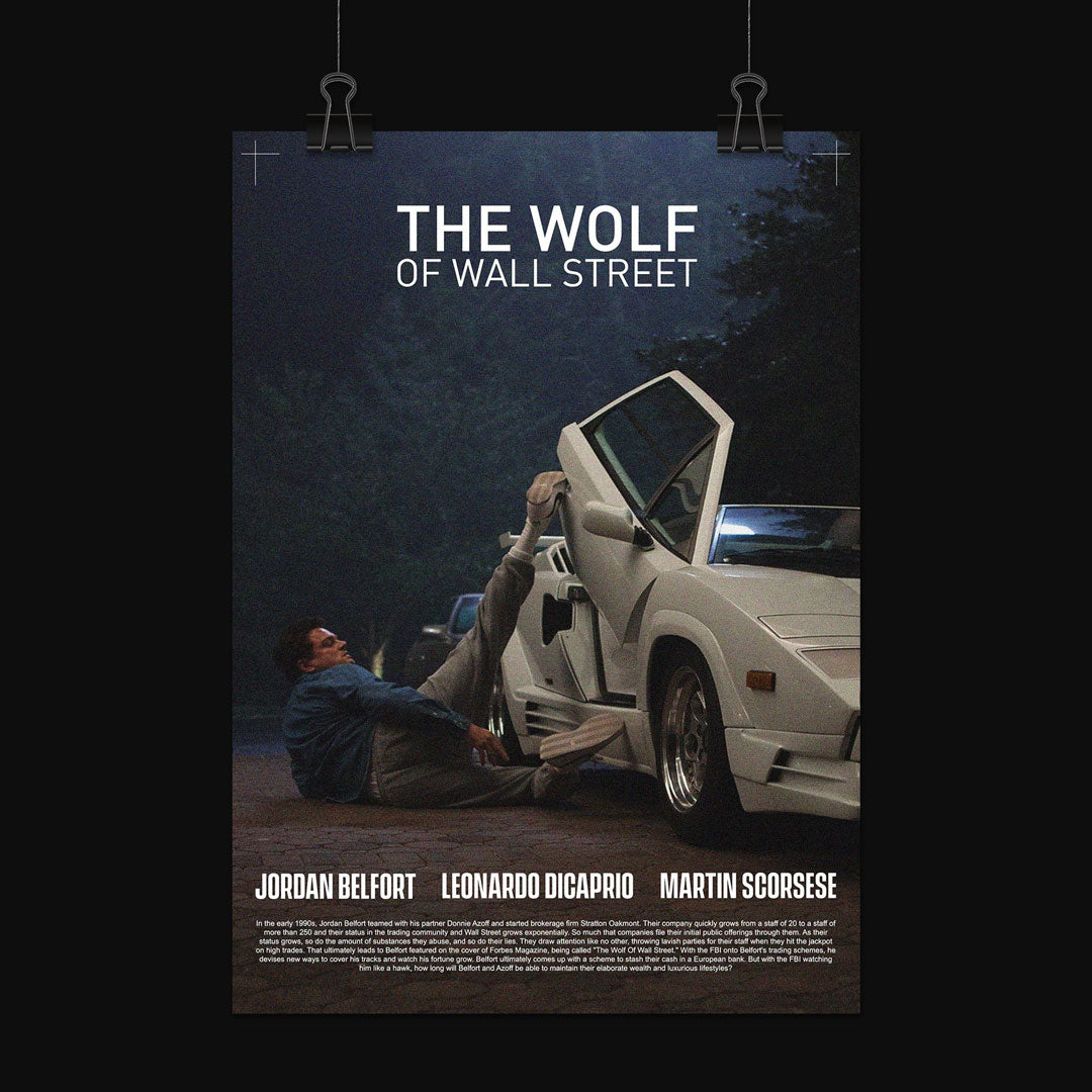 The Wolf of Wall Street Static Poster