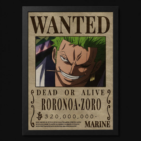 One Piece - Roronoa Zoro Static Poster