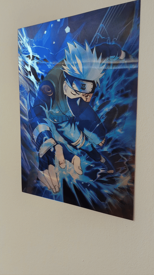 Naruto - Kakashi - Sasuke V2 Poster