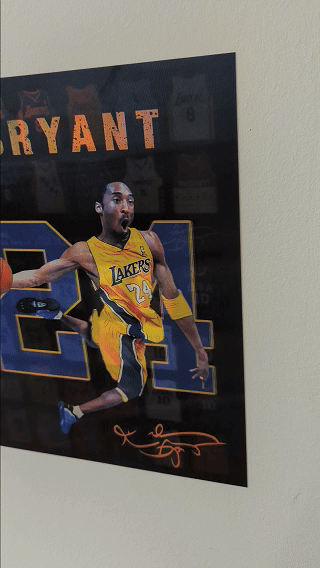 Kobe Bryant - Jersey Poster