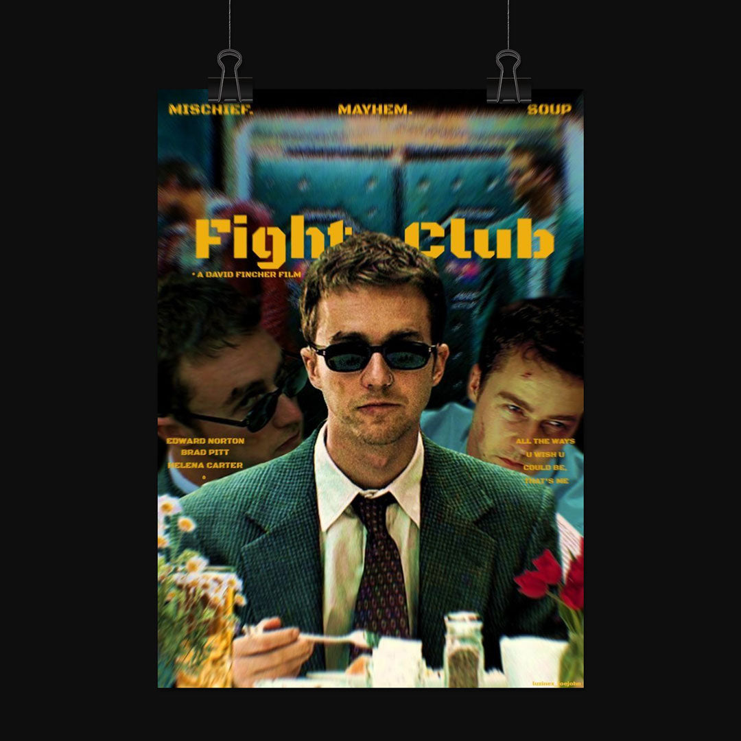 Fight Club V2 Static Poster