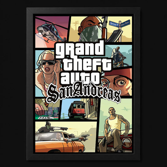 GTA - San Andreas Static Poster