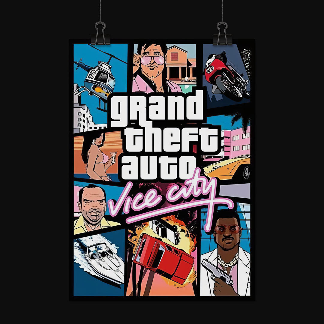GTA - Vice City Static Poster