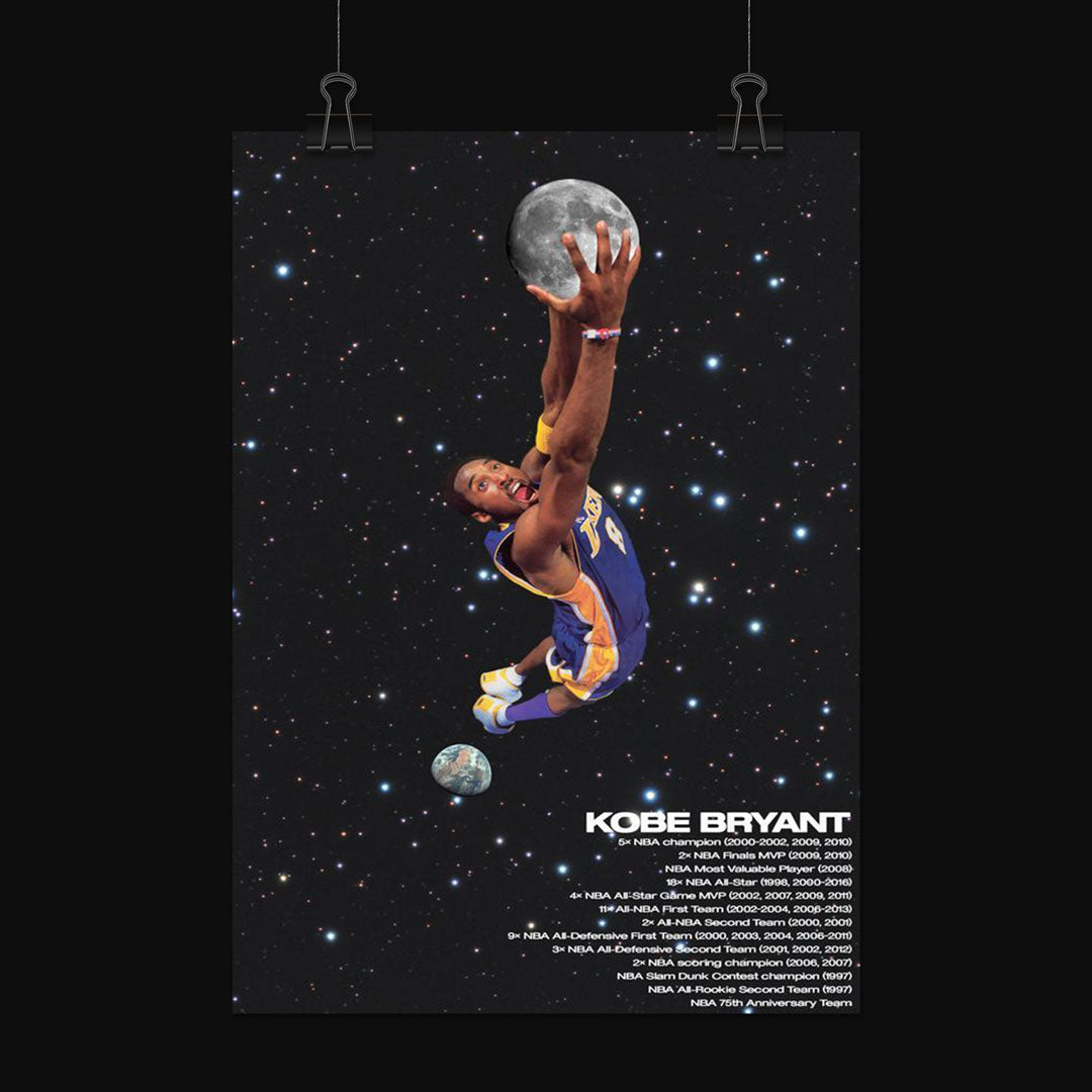 Kobe Bryant - Space Jam Static Poster