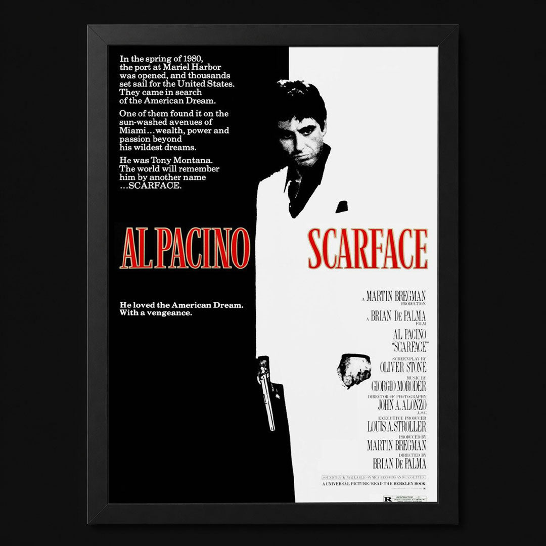 Scarface Static Poster