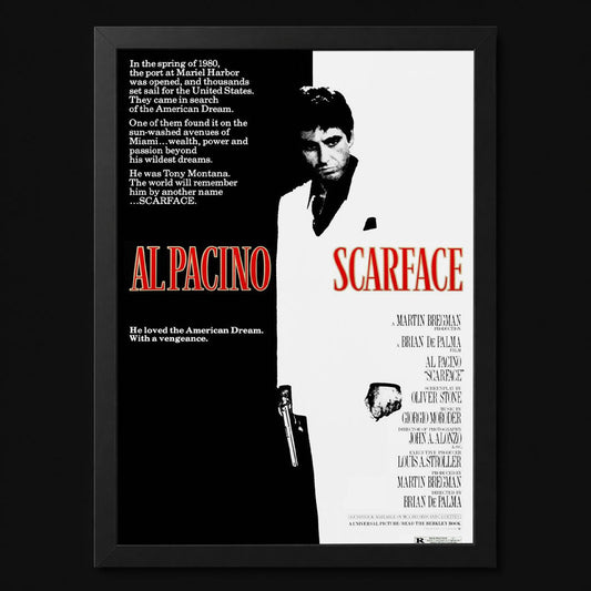 Scarface Static Poster
