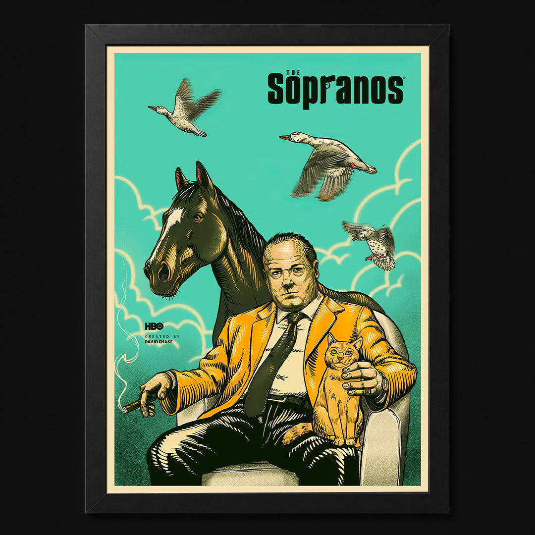 Sopranos - V2 Static Poster
