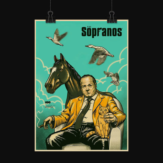 Sopranos - V2 Static Poster