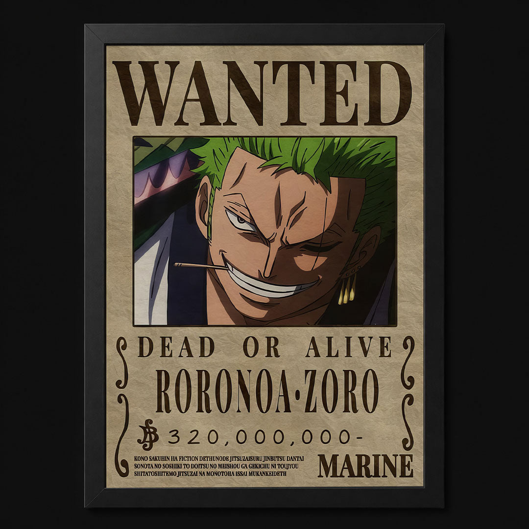 One Piece - Roronoa Zoro Static Poster